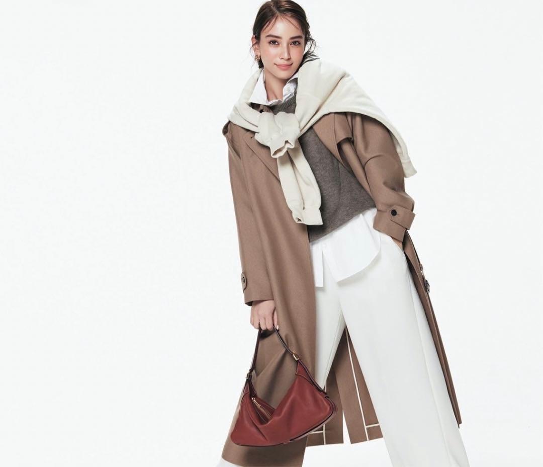 uncrave ウールカルゼ トレンチコート