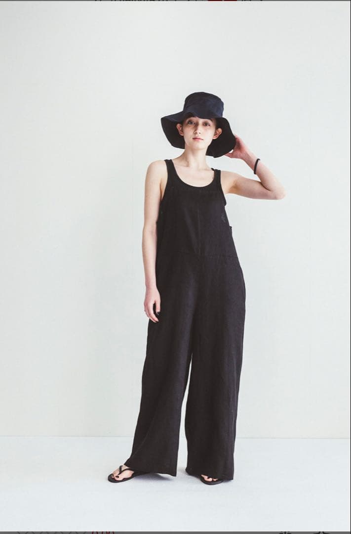 新品　fog linen work フォグリネンワーク サロペット