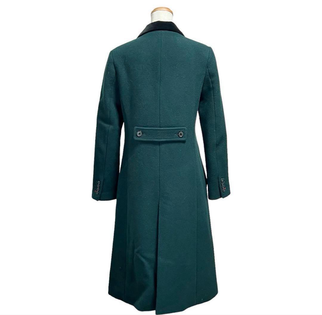 ラブレス　チェスターコート　ダークグリーン　36