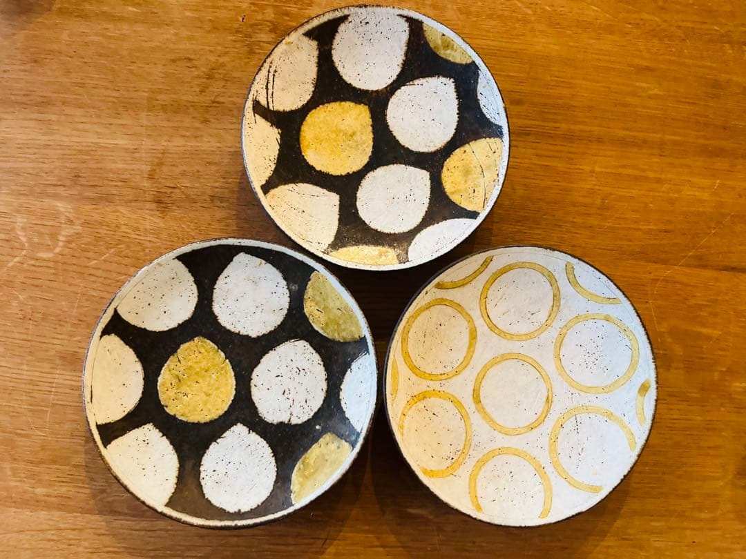 市岡泰さん　お皿3枚セット