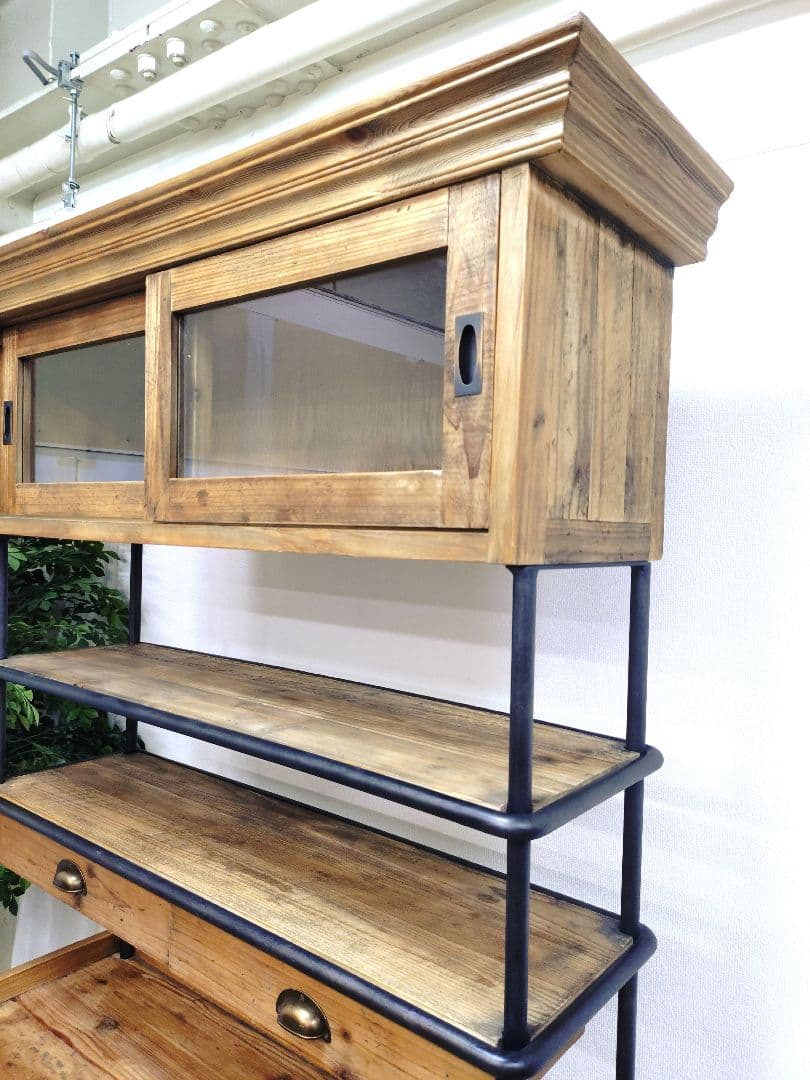 希少 CRASHGATE クラッシュゲート ステッド キャビネット 古材