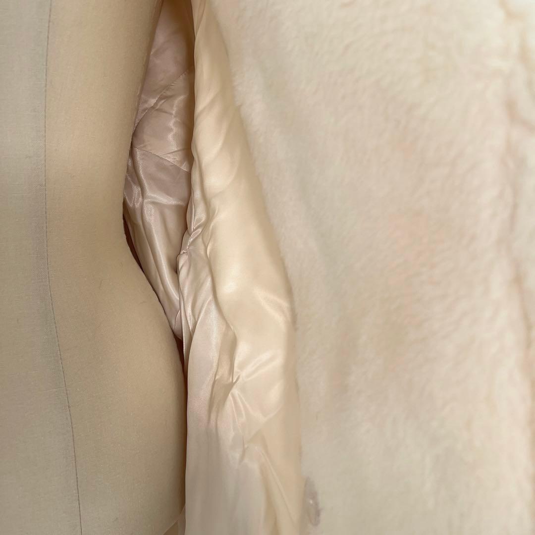 新型最新作❗️新品未使用 ベアショート丈 テディコート ホワイト