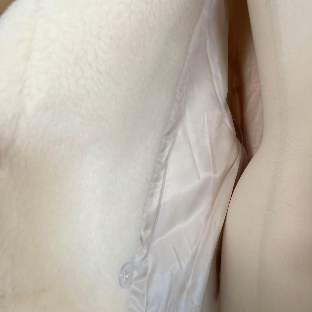 新型最新作❗️新品未使用 ベアショート丈 テディコート ホワイト