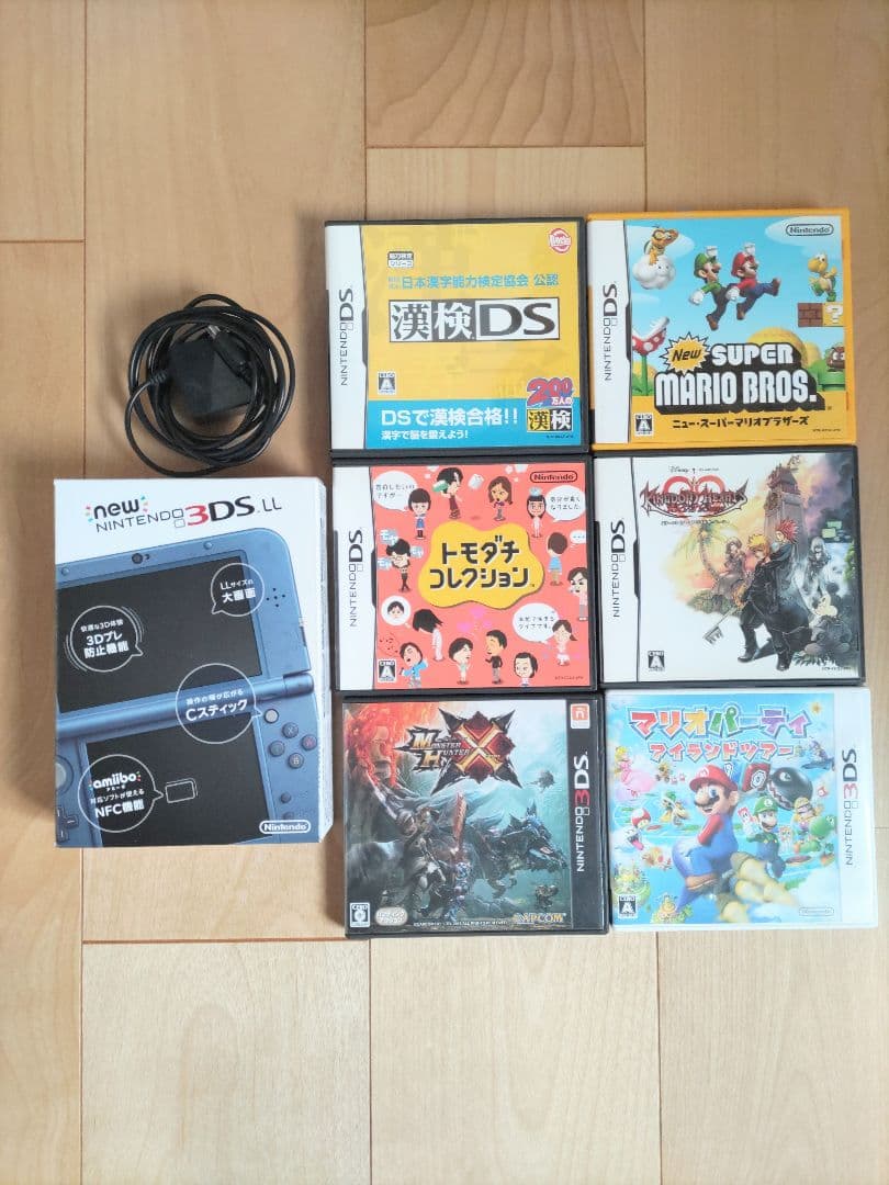 ニンテンドー3DS LL本体&ソフト6本セット