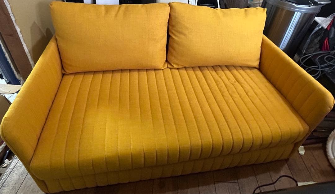 現地引き取り専用 美品　IKEA FRIDHULT ソファベッド