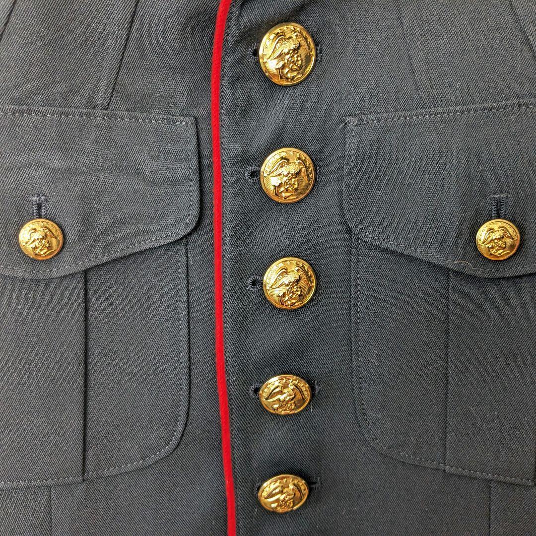 米軍　USMC ブルードレスジャケット　ブルードレスパンツ　良品　②