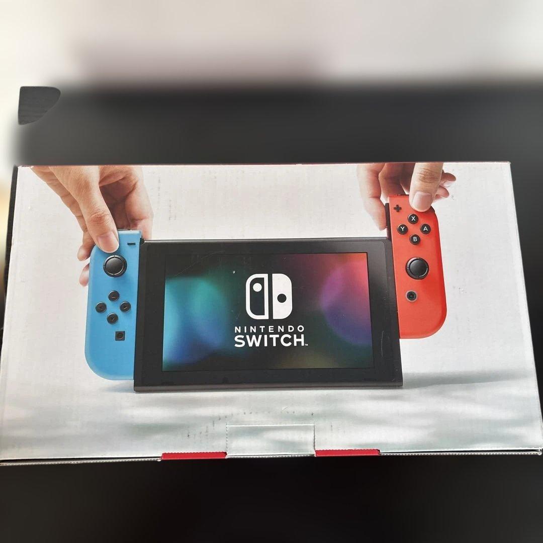 【ほぼ新品】Nintendo Switch ネオンブルー/ネオンレッド 本体