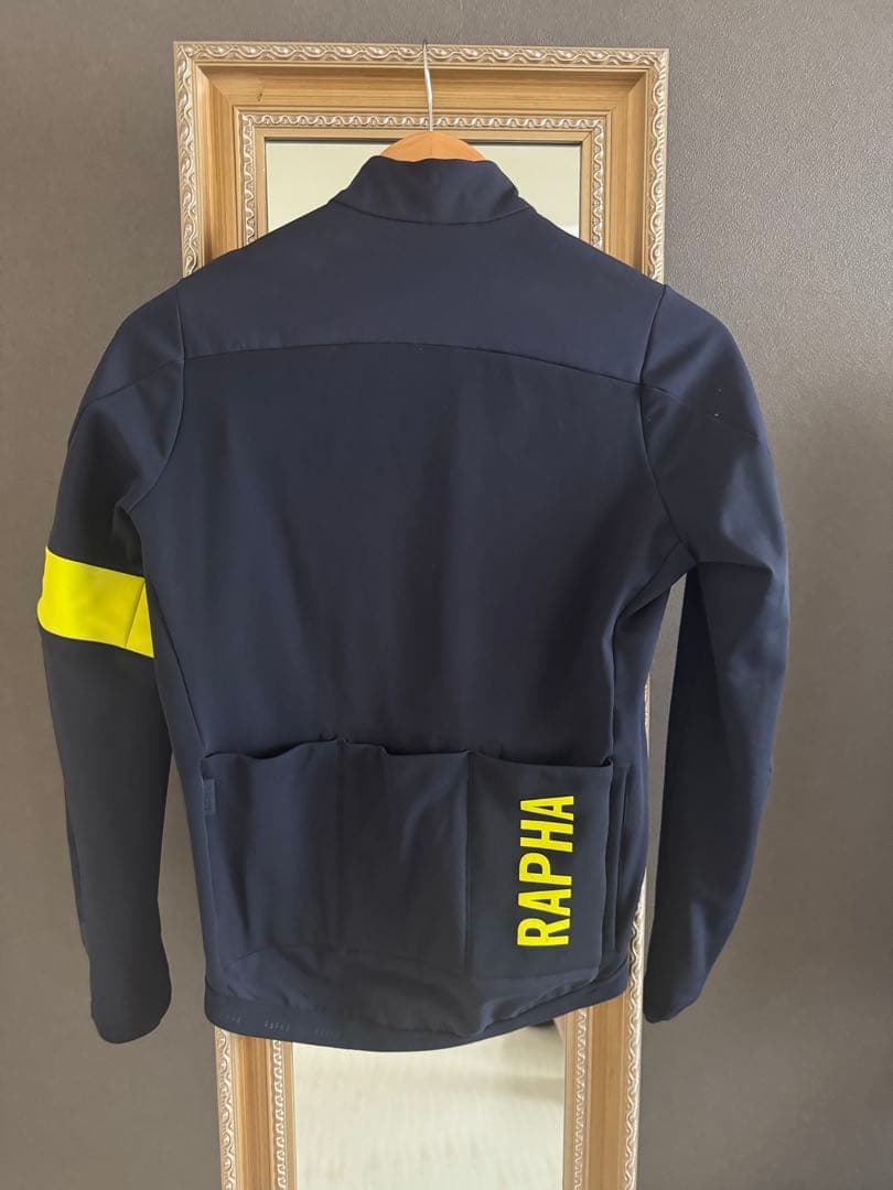 Rapha Pro Team ウィンドジャケット S サイズ、ネイビー