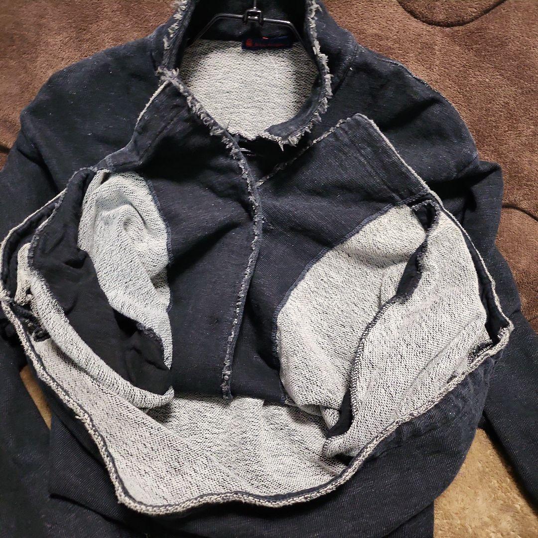 45RPM インディゴブルー スウェット生地ジャケット 4 XL