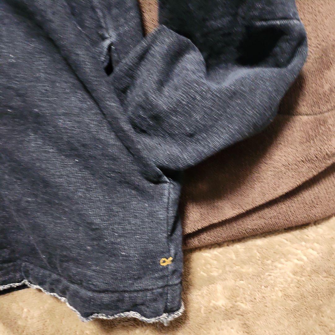 45RPM インディゴブルー スウェット生地ジャケット 4 XL