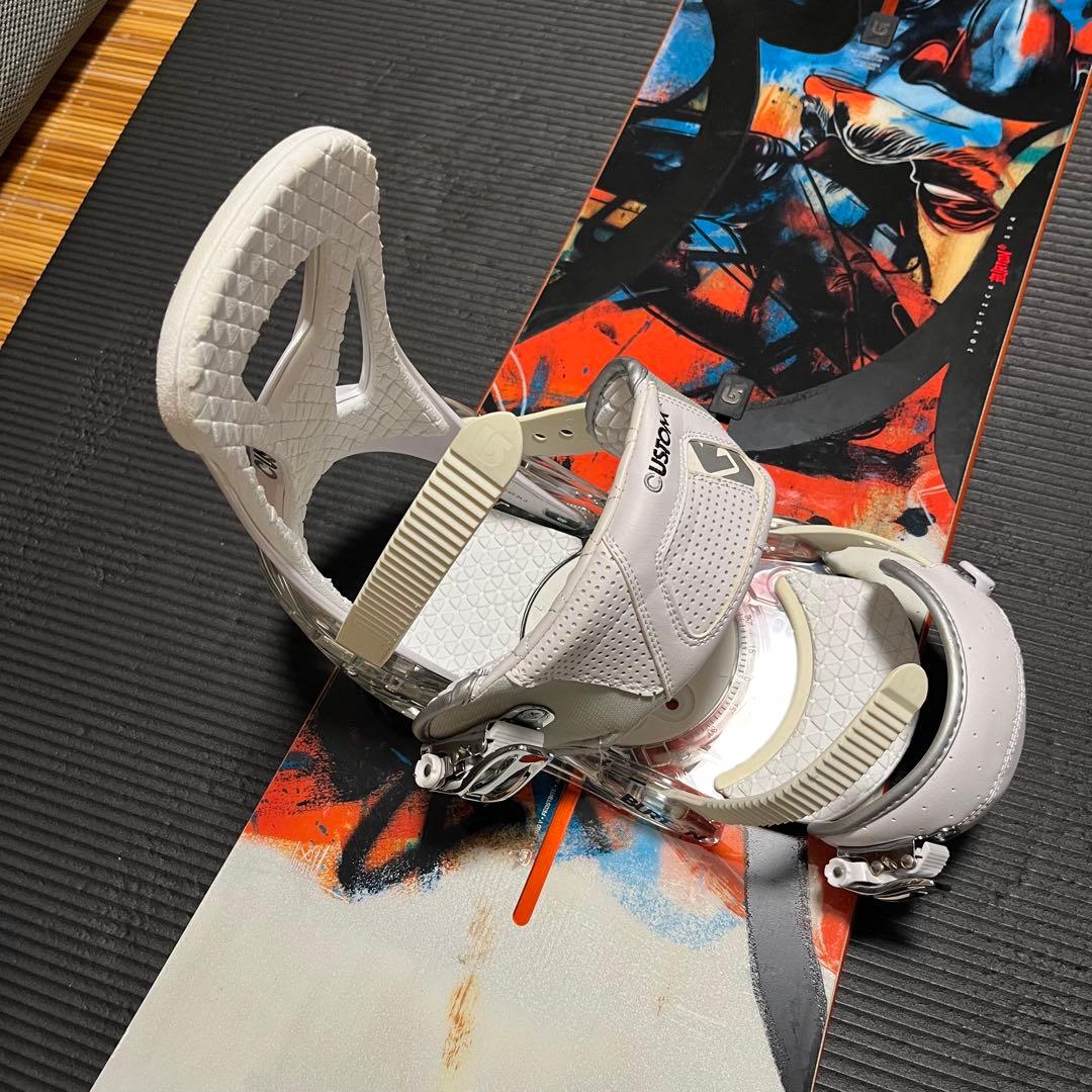 【最終値下げ】Burton スノーボード イエロー/レッド　ロッカーボード