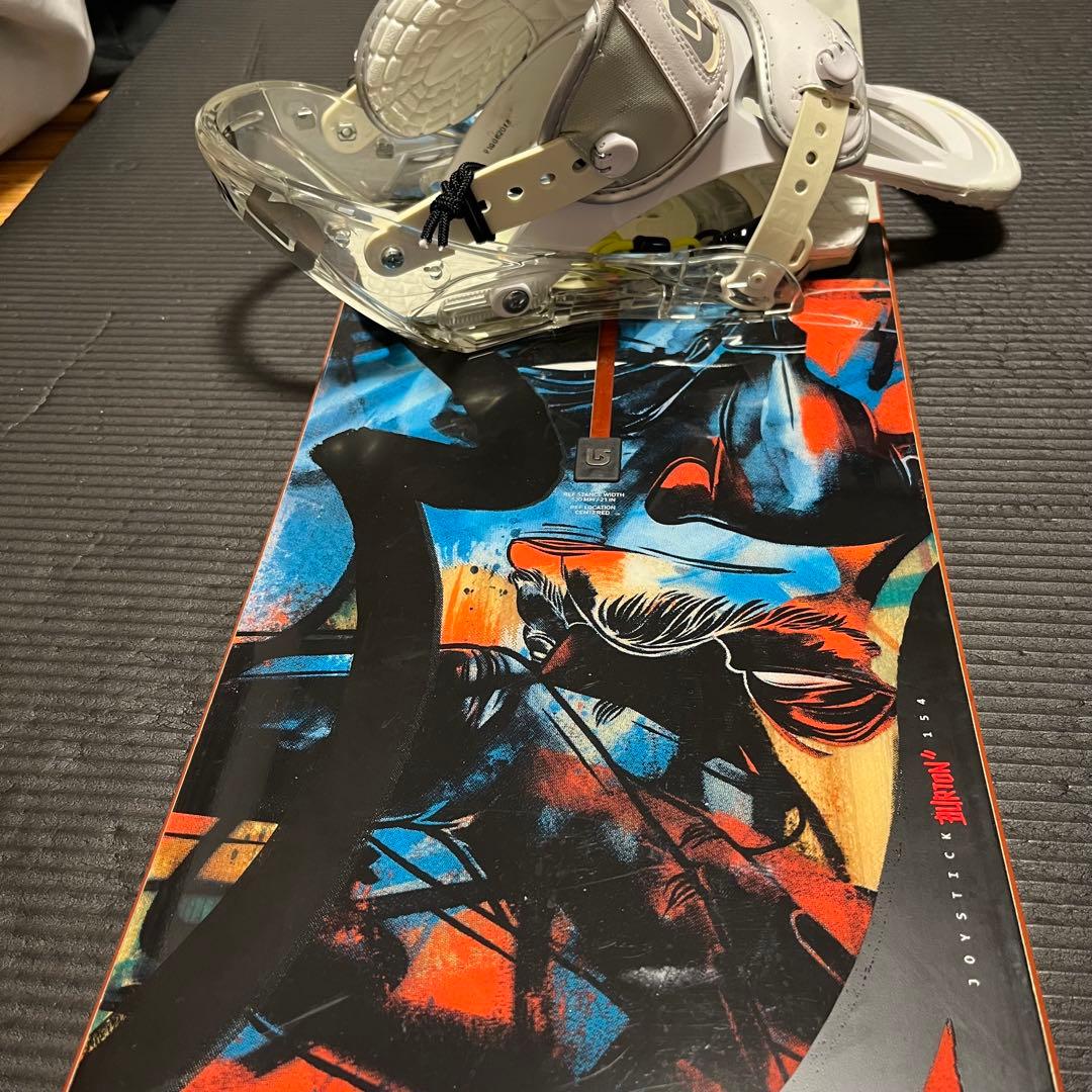 【最終値下げ】Burton スノーボード イエロー/レッド　ロッカーボード