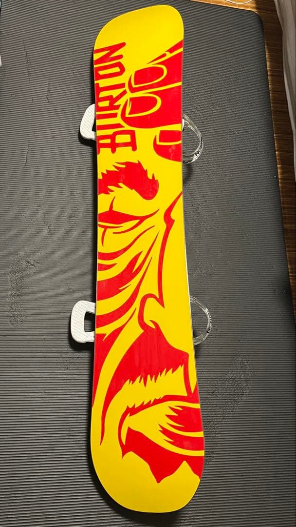 【最終値下げ】Burton スノーボード イエロー/レッド　ロッカーボード