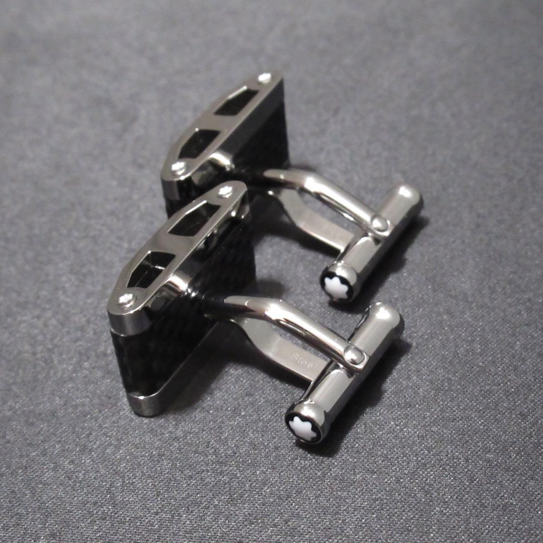 モンブラン カフス カーボン 104730