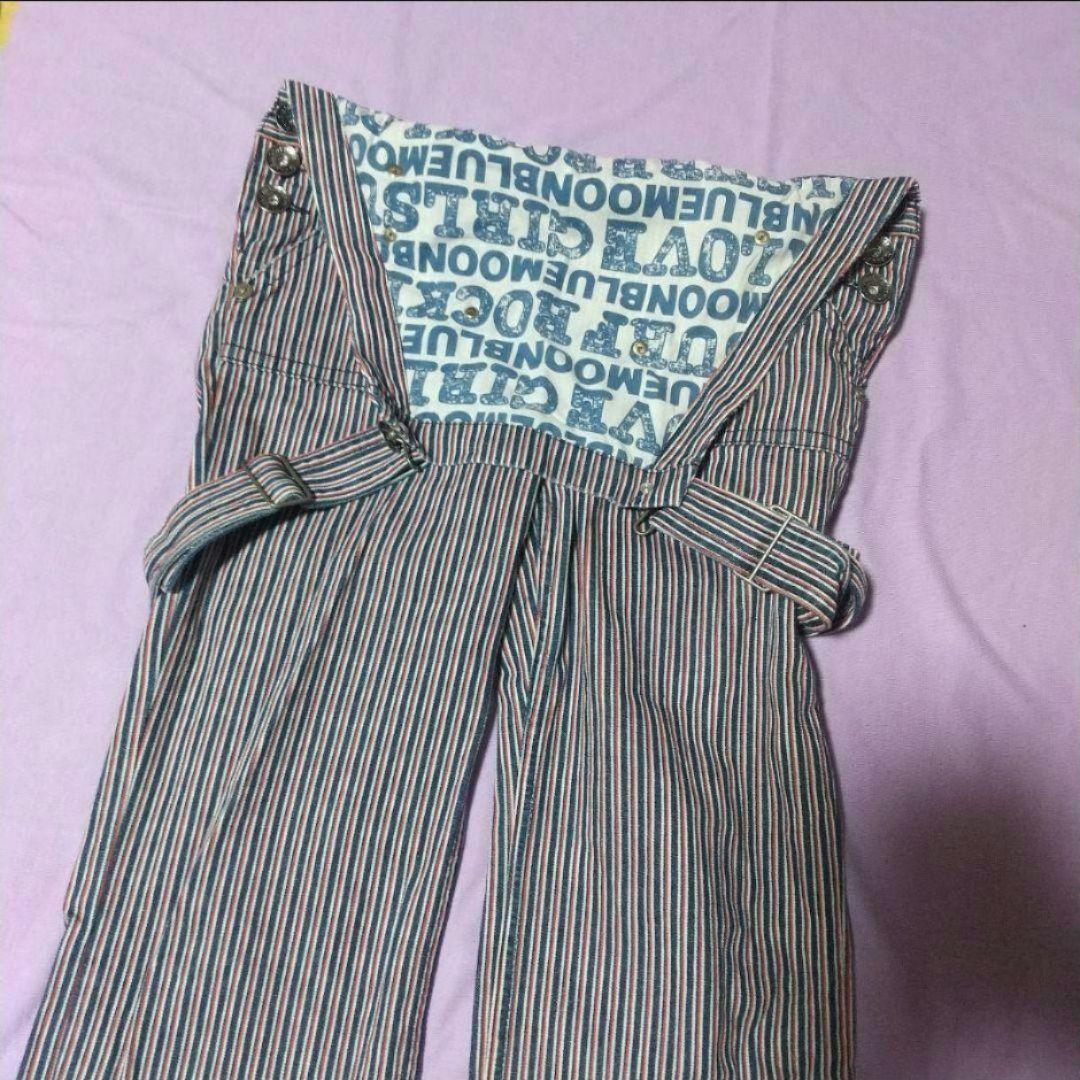 ブルームーンブルー　オーバーオール　ヒステリックグラマーサロペット