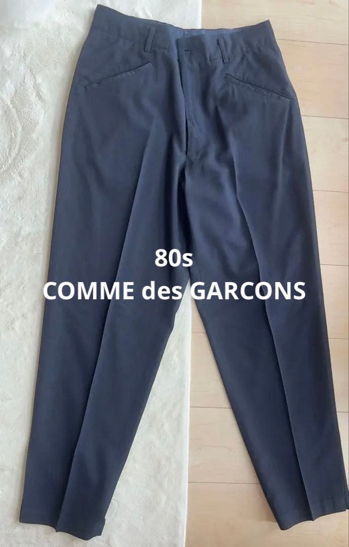 送料込み！COMMEdesGARCONSHOMMEPLUS スリットパンツ