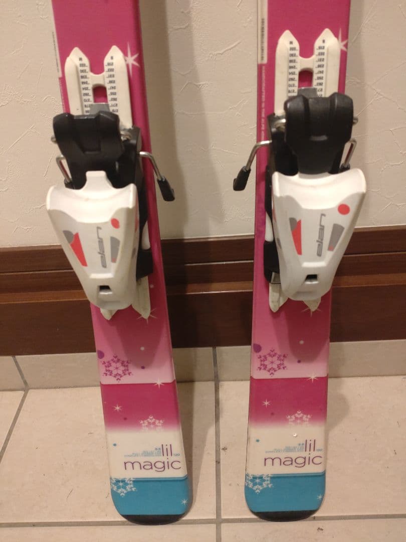 elan lil magic 120cm スキー　子供用