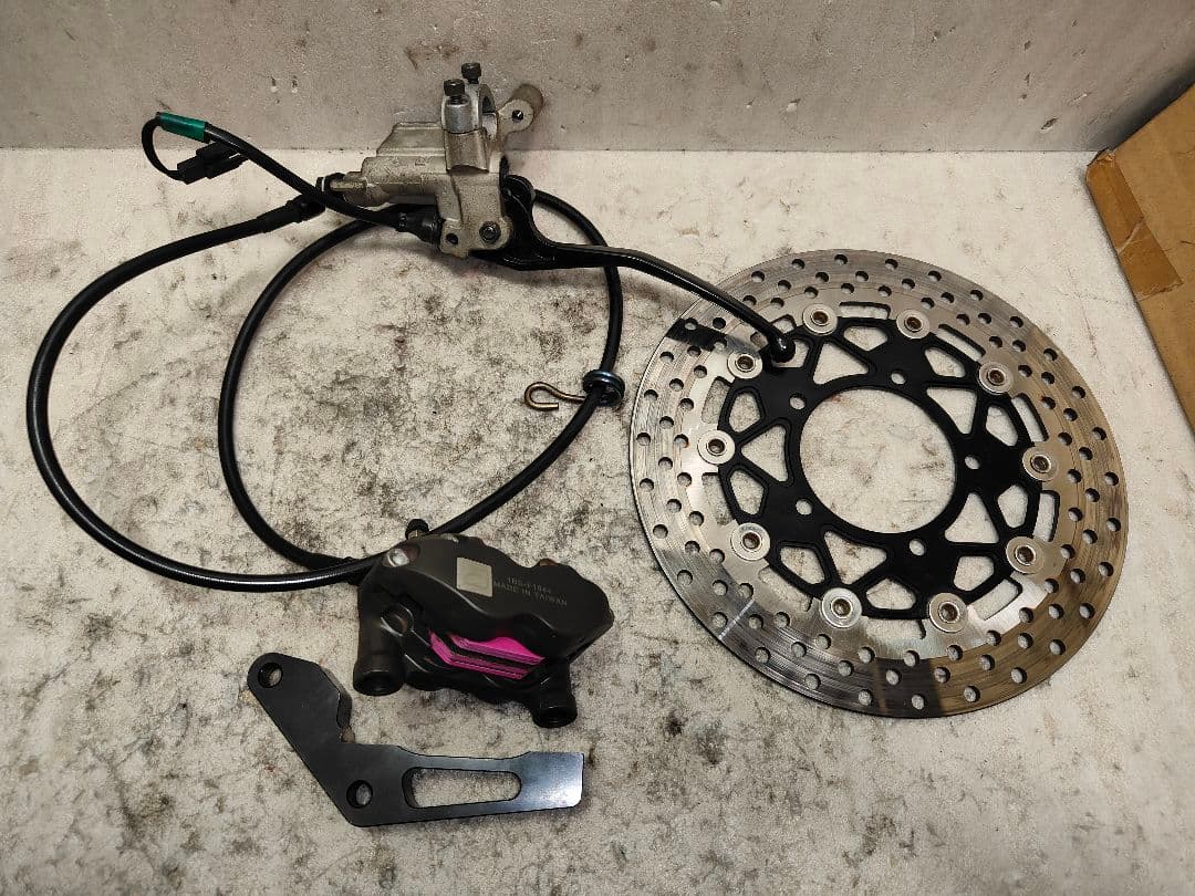 2型 3型 シグナスX 用 ラジアルキャリパー フローティングローター