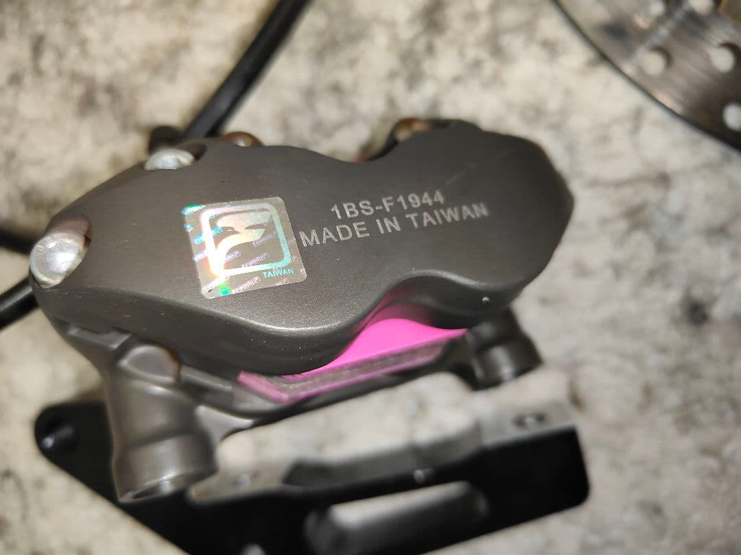 2型 3型 シグナスX 用 ラジアルキャリパー フローティングローター