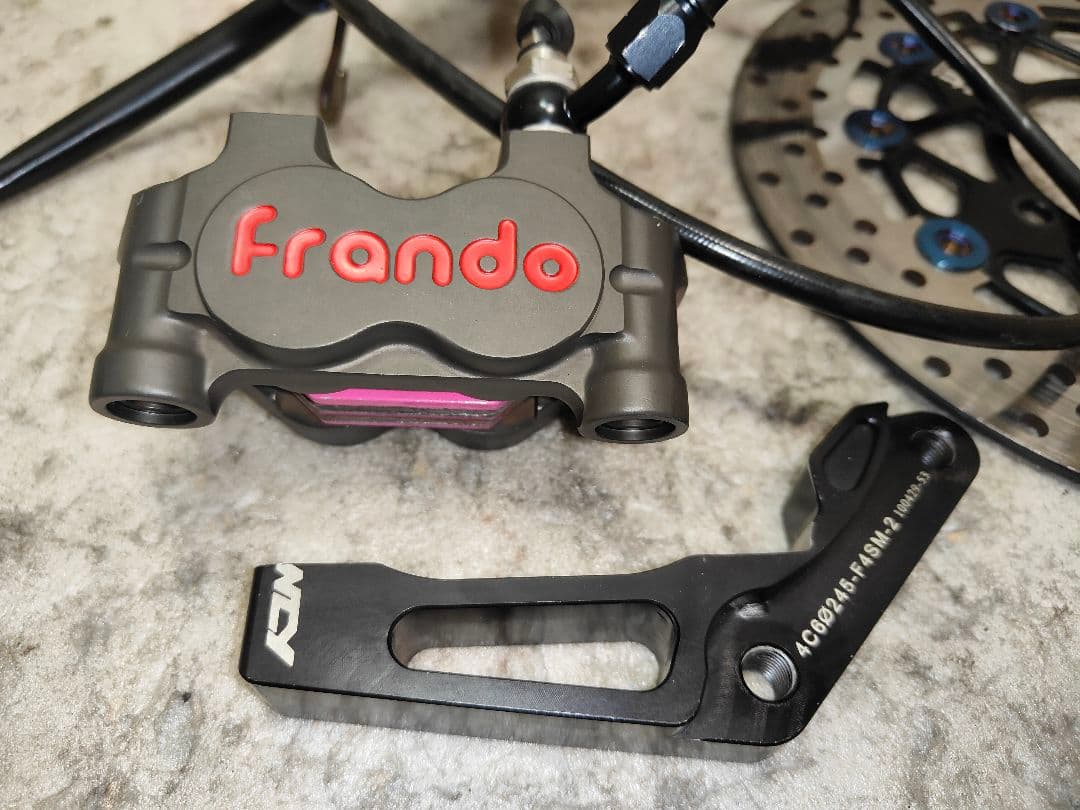 2型 3型 シグナスX 用 ラジアルキャリパー フローティングローター