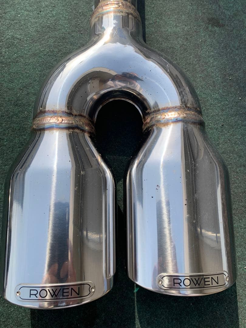 30ヴェルファイア、アルファードROWEN ステンレスマフラー