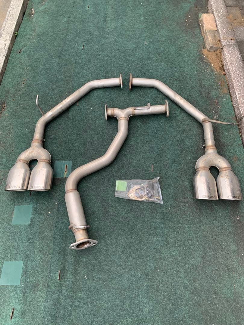 30ヴェルファイア、アルファードROWEN ステンレスマフラー