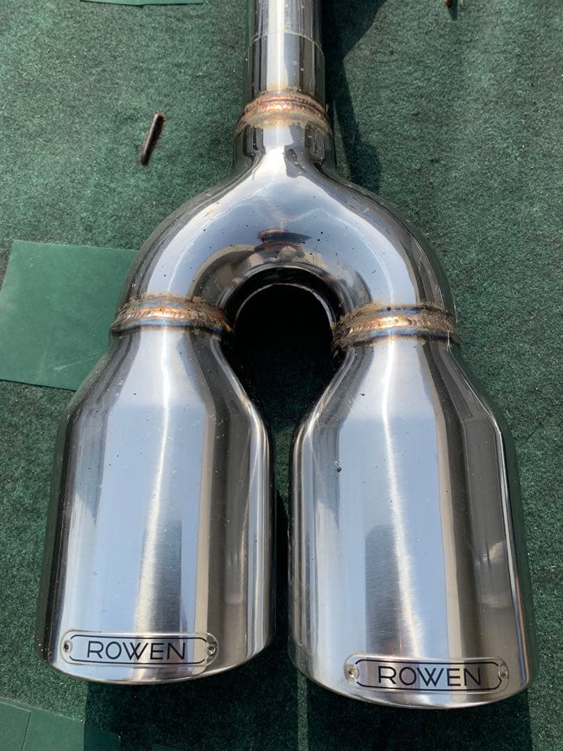 30ヴェルファイア、アルファードROWEN ステンレスマフラー