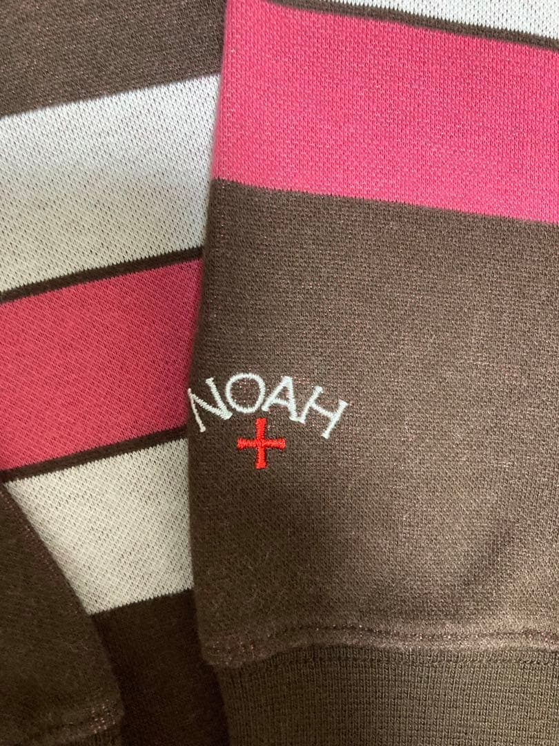 noah nyc ラガーシャツ zip up