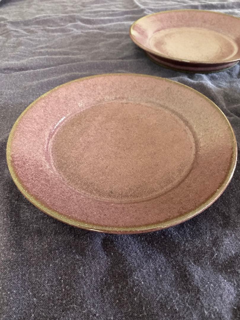 小澤基晴 ゆかり リム皿 7寸 3枚組