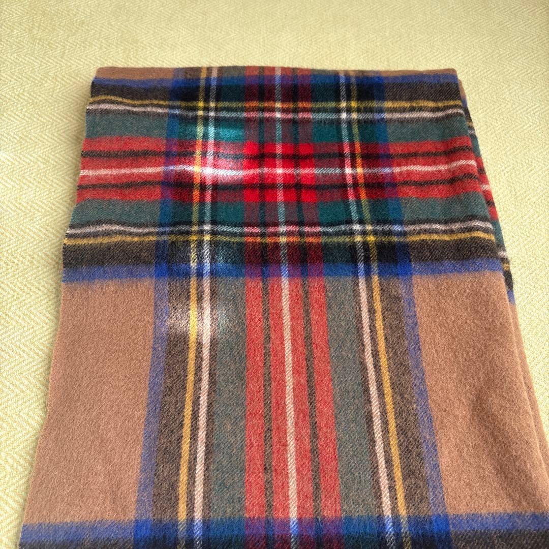 TWEEDMILL ツイードミル　チェック　マフラー　ストール　冬