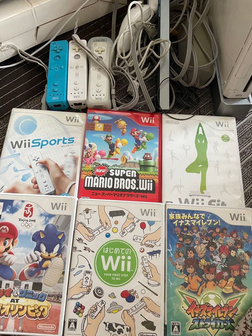 任天堂　Wii本体　ソフト　ボード付