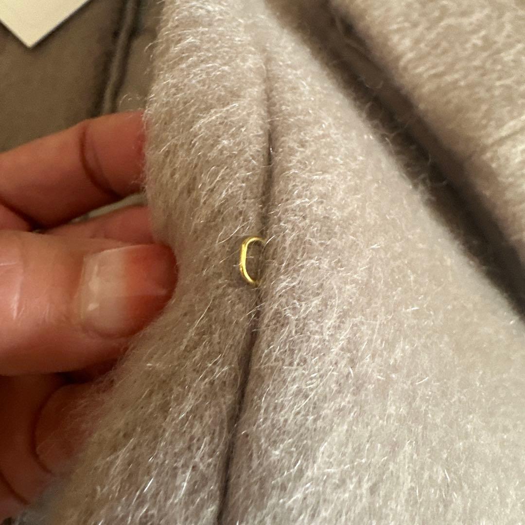 MICA&DEAL ベージュ ノーカラージャケット フリーサイズ