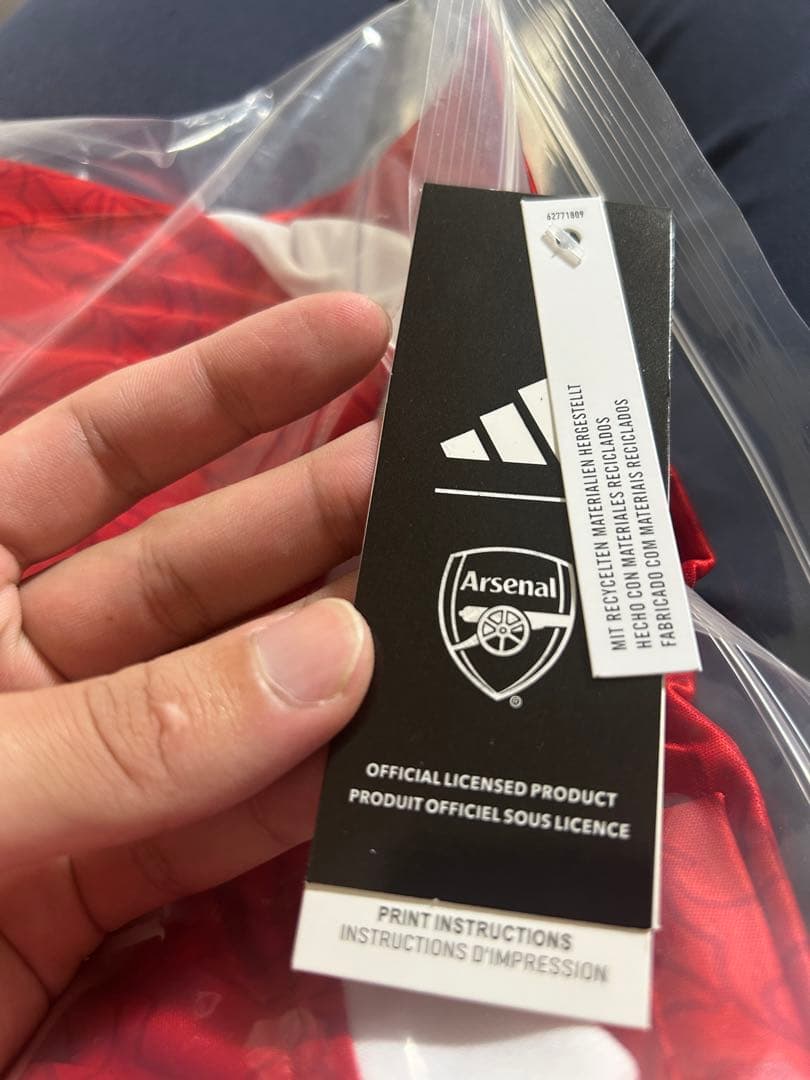 25-26アーセナルホームユニフォーム　ギョケレシュ GYÖKERES