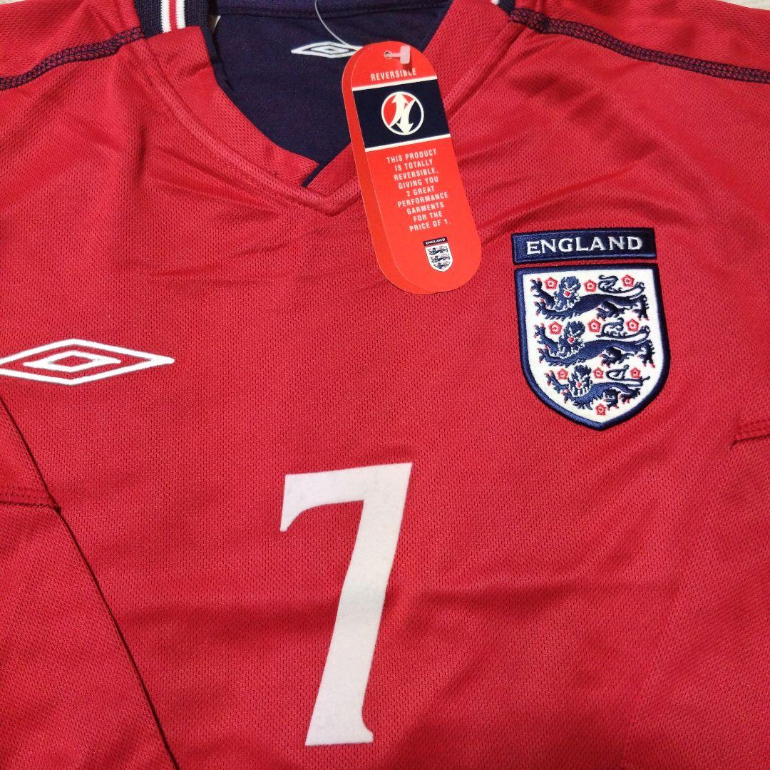 『新品タグ付き』デイビット・ベッカム（2004年のリバーシブルモデル）