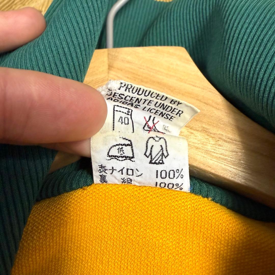 70's adidas トラックジャケット ジャージ 西ドイツ デサント製