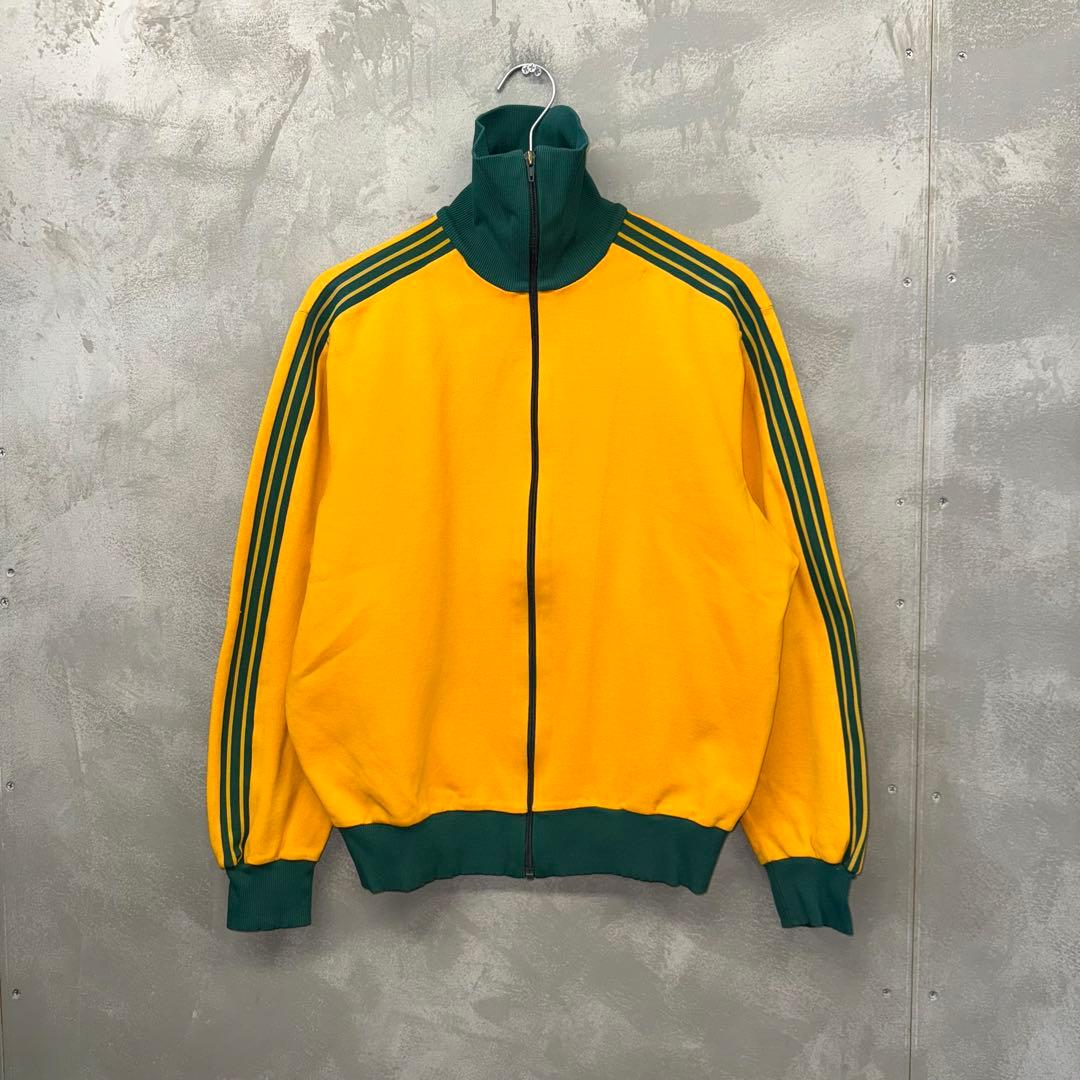 70's adidas トラックジャケット ジャージ 西ドイツ デサント製