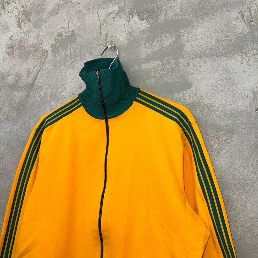 70's adidas トラックジャケット ジャージ 西ドイツ デサント製