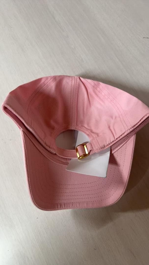 CELINE ピンク ベースボールキャップ セリーヌキャップ