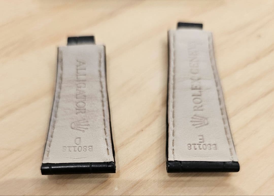 ROLEX クロコ レザーベルト