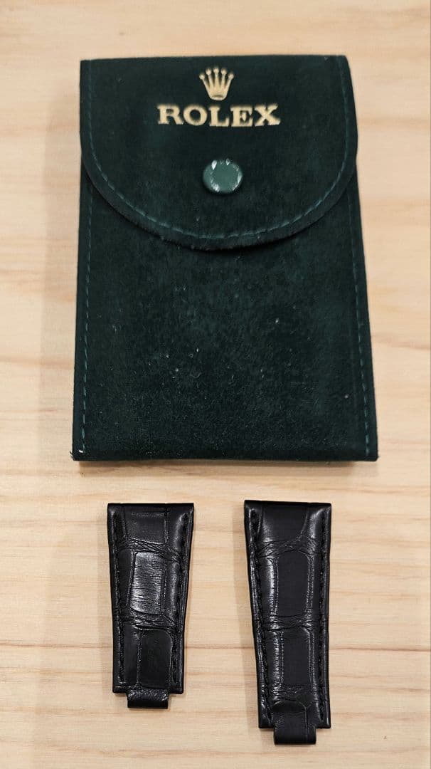 ROLEX クロコ レザーベルト