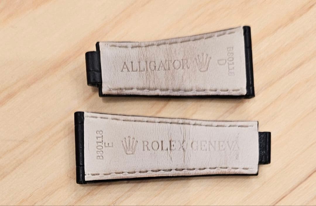 ROLEX クロコ レザーベルト