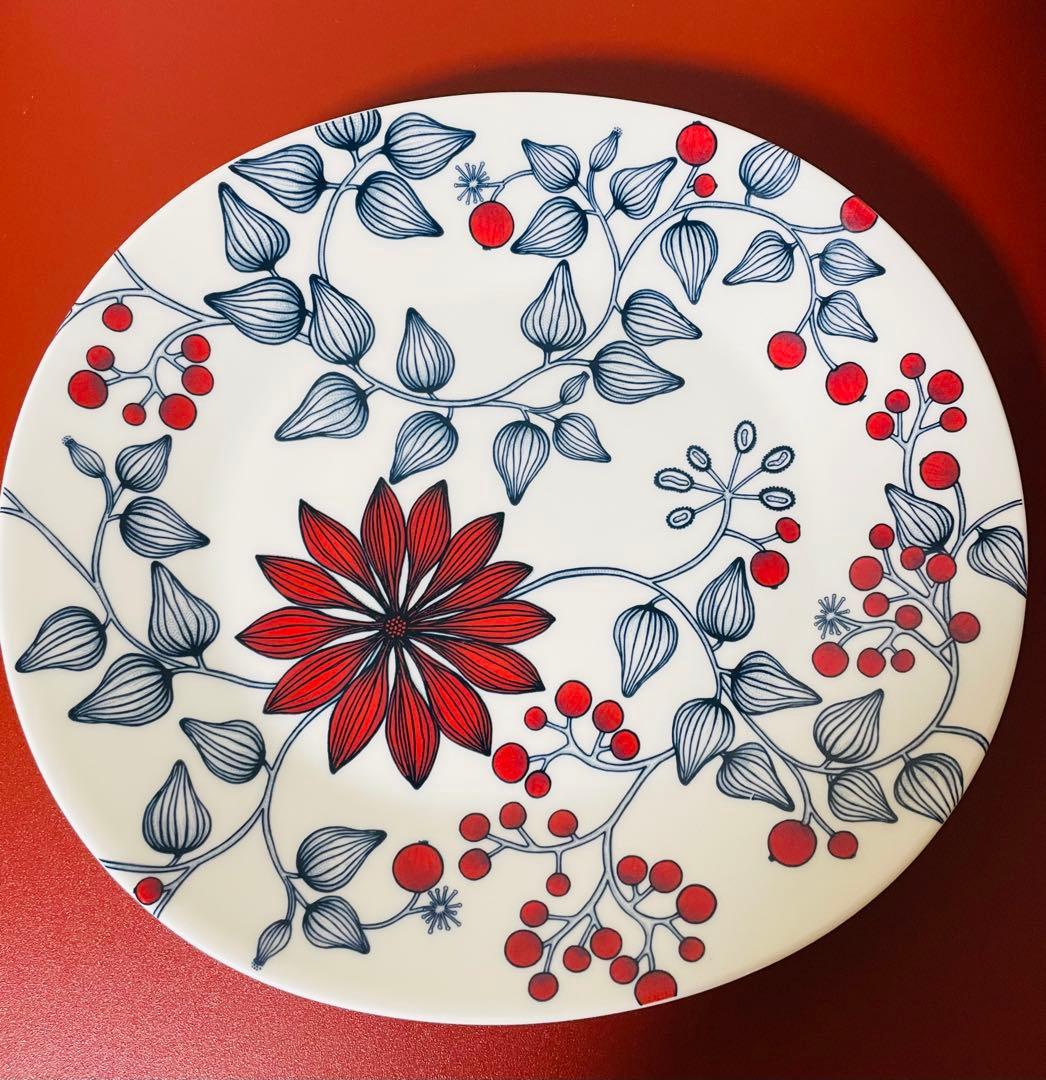 【希少】アラビア　ルノ オーバルプレート フロストベリー×2枚