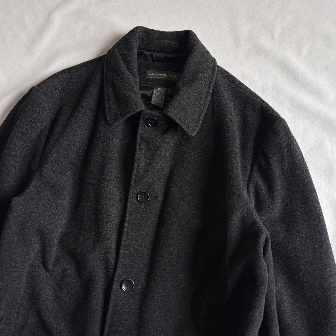 00s BANANA REPUBLIC wool×cashmere coat