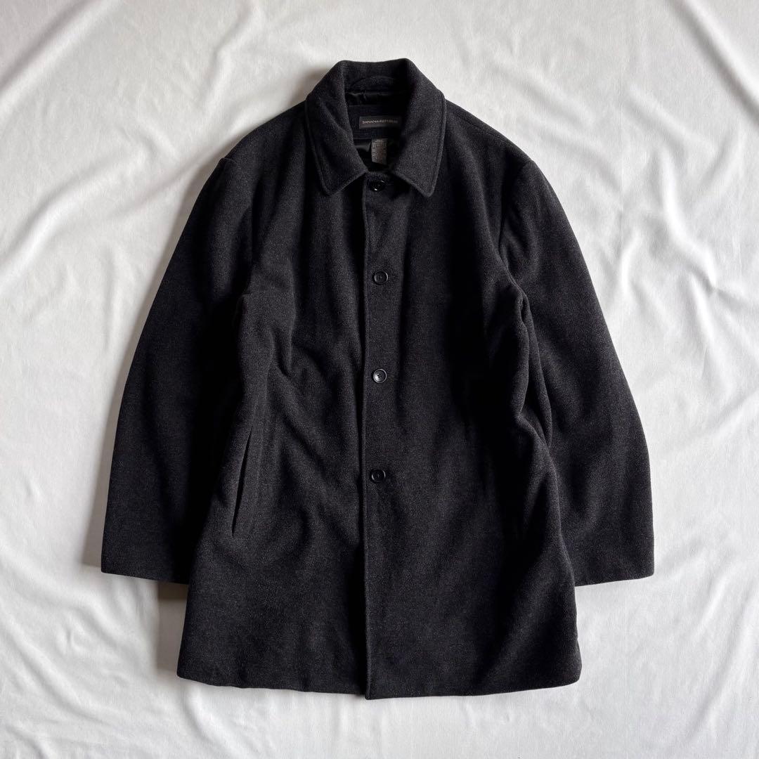 00s BANANA REPUBLIC wool×cashmere coat