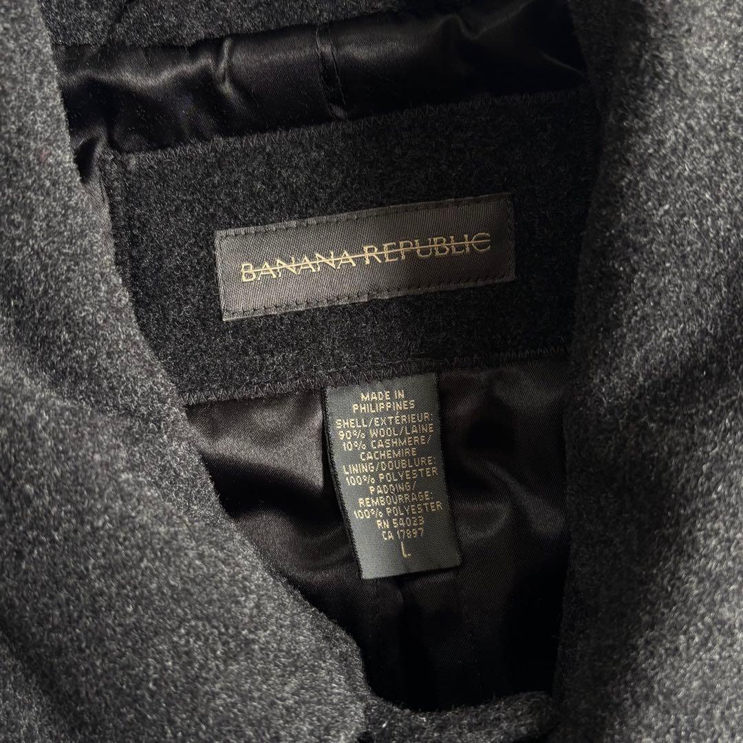 00s BANANA REPUBLIC wool×cashmere coat
