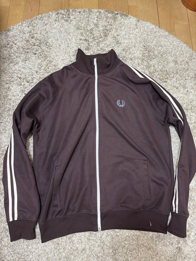 FRED PERRY ブラウン ジャージ L