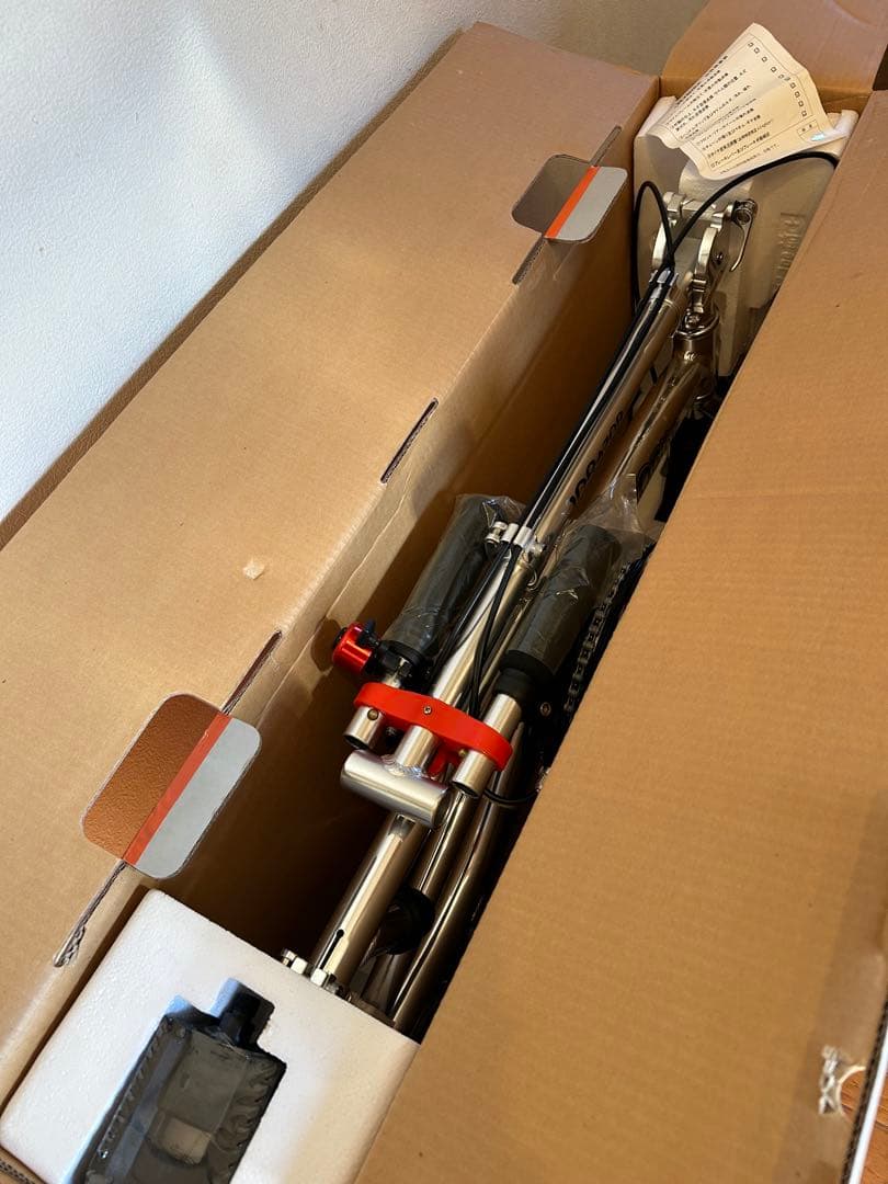 JDBike 折りたたみ自転車 シルバー