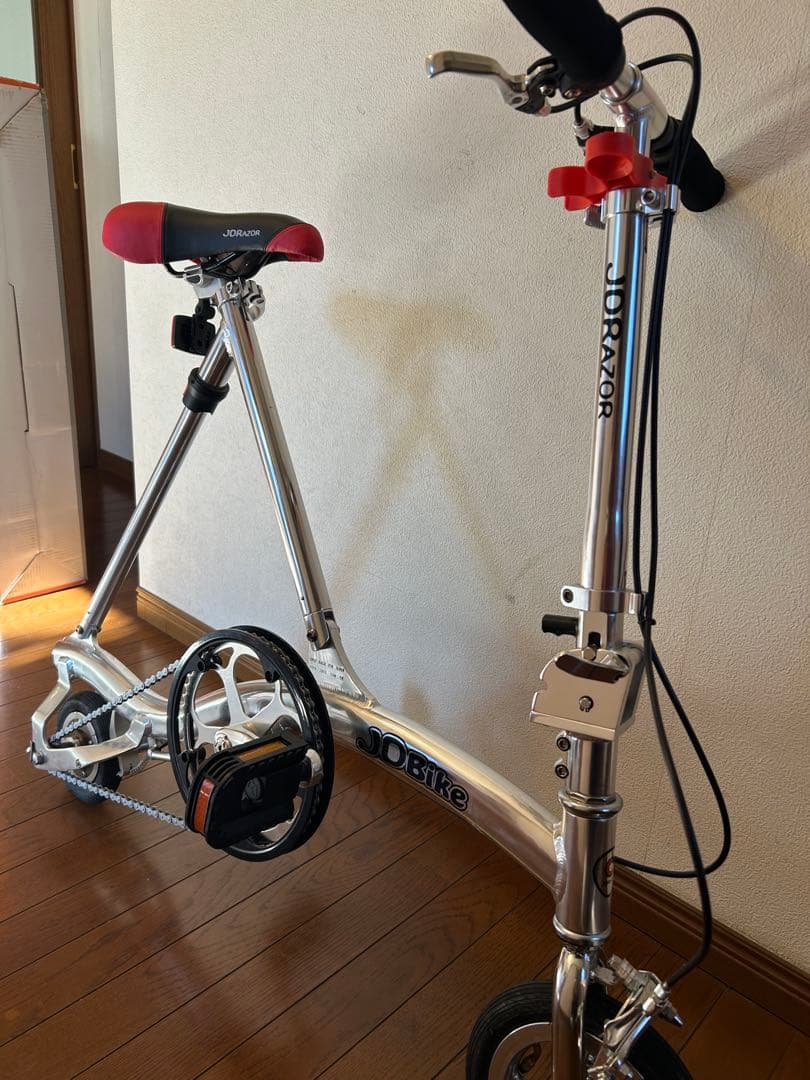 JDBike 折りたたみ自転車 シルバー