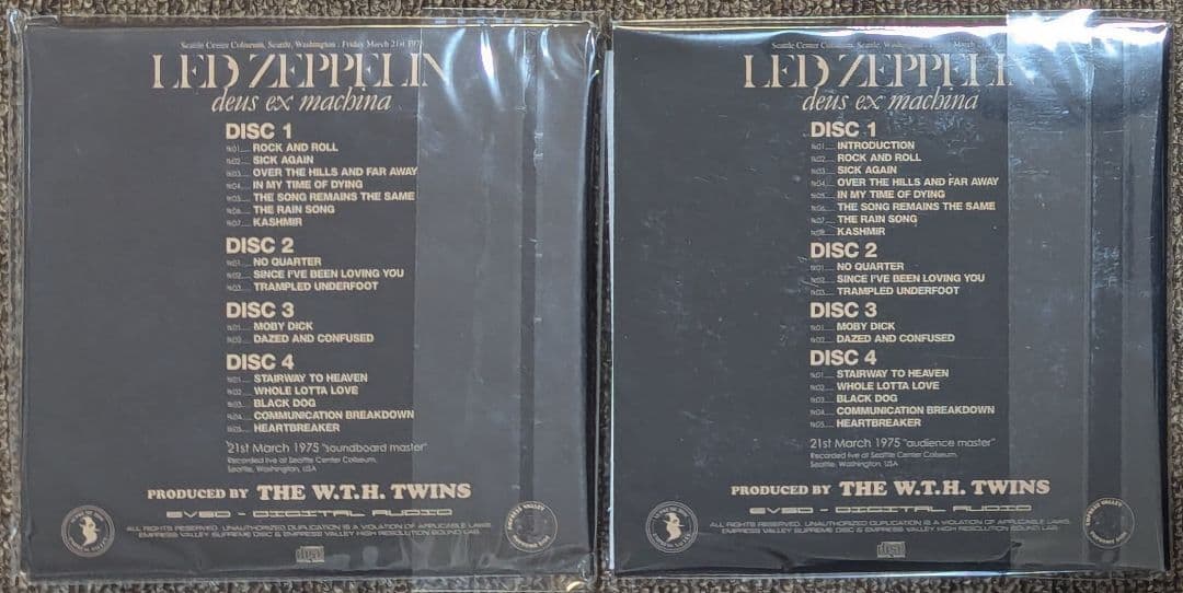 レッド・ツェッペリンに花束を:Dues ex Machina♥8CD BOX