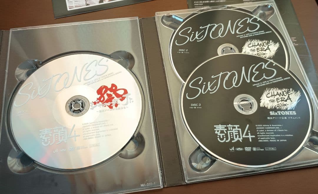 【美品】SixTONES CHANGE THE ERA 2020 3枚組